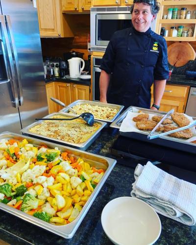 dinner buffet catering
